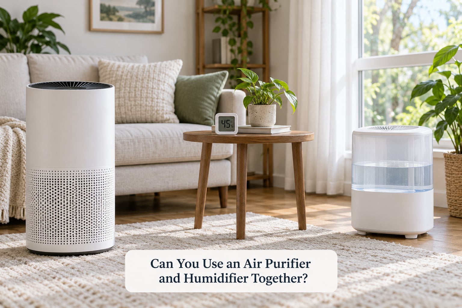 Can You Use an Air Purifier and Humidifier Together?