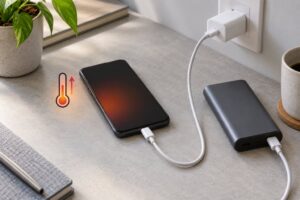 why does my phone get hot while charging