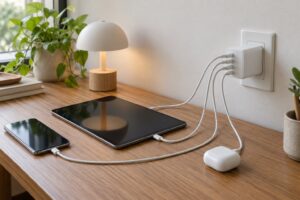 how to choose a multi port charger for a desk