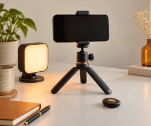 how to use a phone tripod for better shots