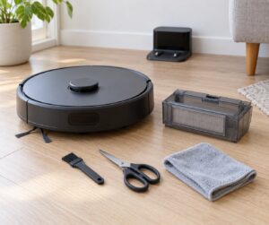 how to maintain a robot vacuum step by step