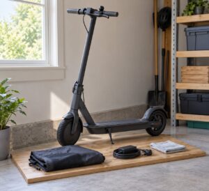 how to store an electric scooter in winter