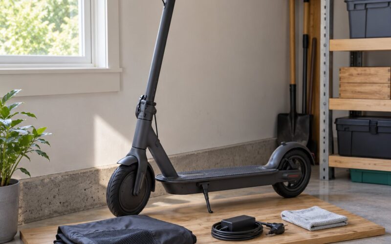 How to Store an Electric Scooter in Winter 2026: Safe Steps