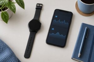 how to use a smartwatch for stress tracking