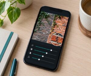 how to edit phone photos for sharper results