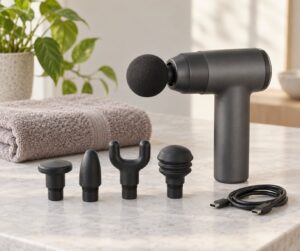 how to use a massage gun safely at home