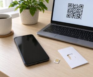 how to set up esim on android
