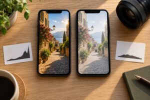 raw vs jpeg photos on a phone camera