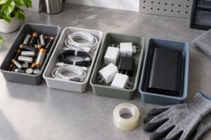 how to recycle old batteries and chargers