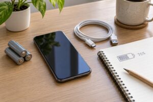 how to check battery health on android