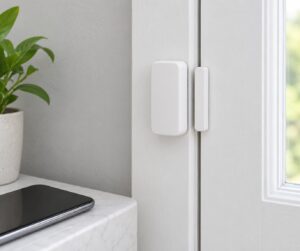 how to use smart sensors for door and window alerts