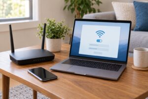 how to set up a guest wifi network at home