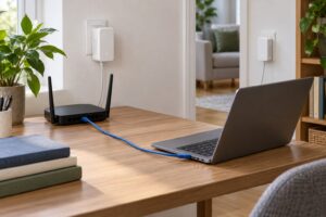 how to use ethernet over powerline adapters