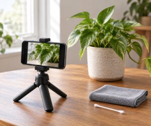 how to reduce blurry photos on a phone
