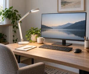 how to pick a desk lamp for computer work