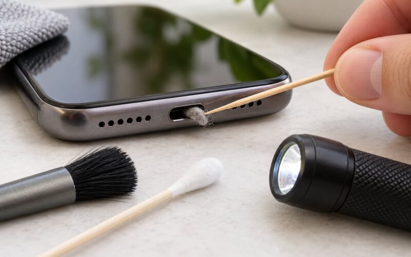 How to Clean a Phone Charging Port Safely: 5-Step Guide 2026