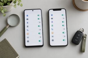 how to review app permissions on android