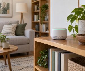 how to use an air quality monitor at home