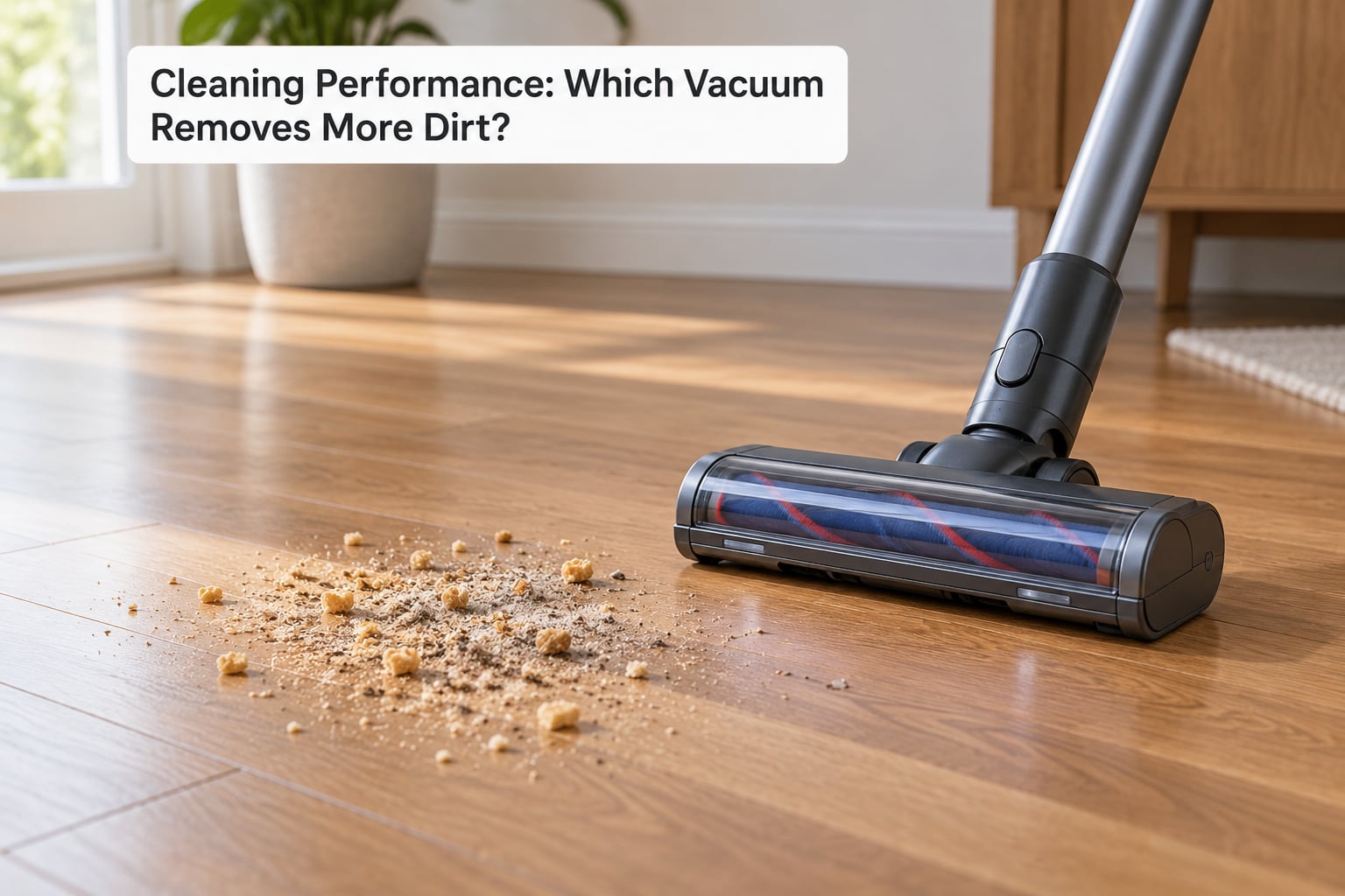 Cleaning Performance: Which Vacuum Removes More Dirt?