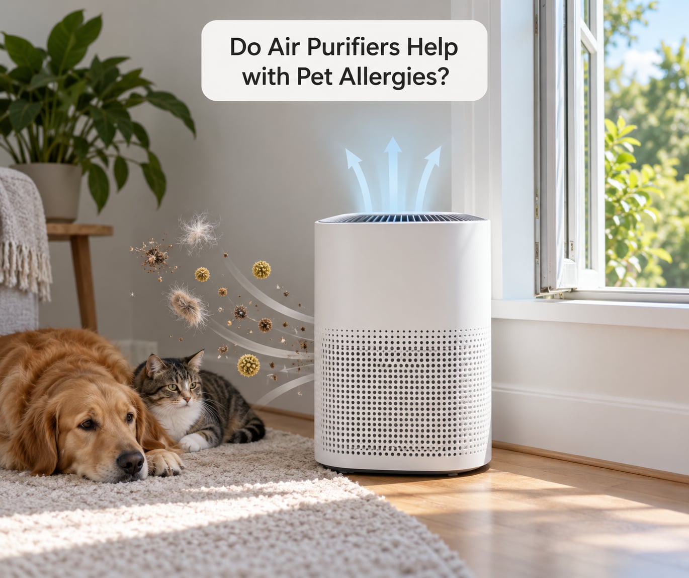 Do Air Purifiers Help with Pet Allergies?