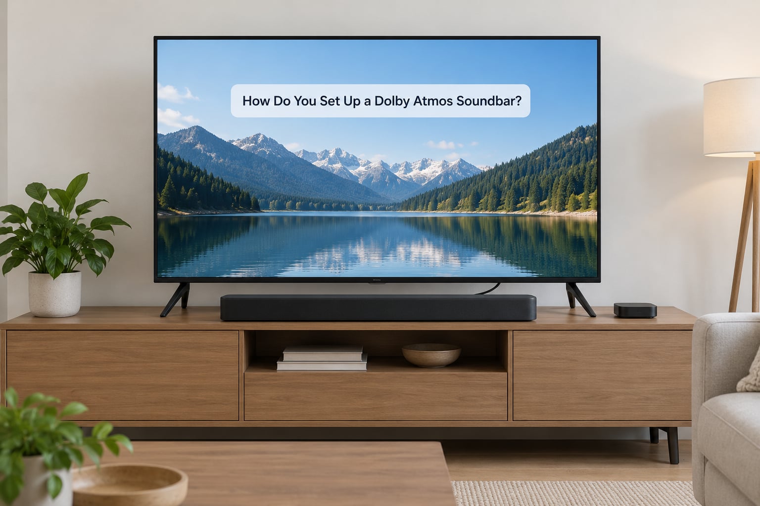 How Do You Set Up a Dolby Atmos Soundbar?