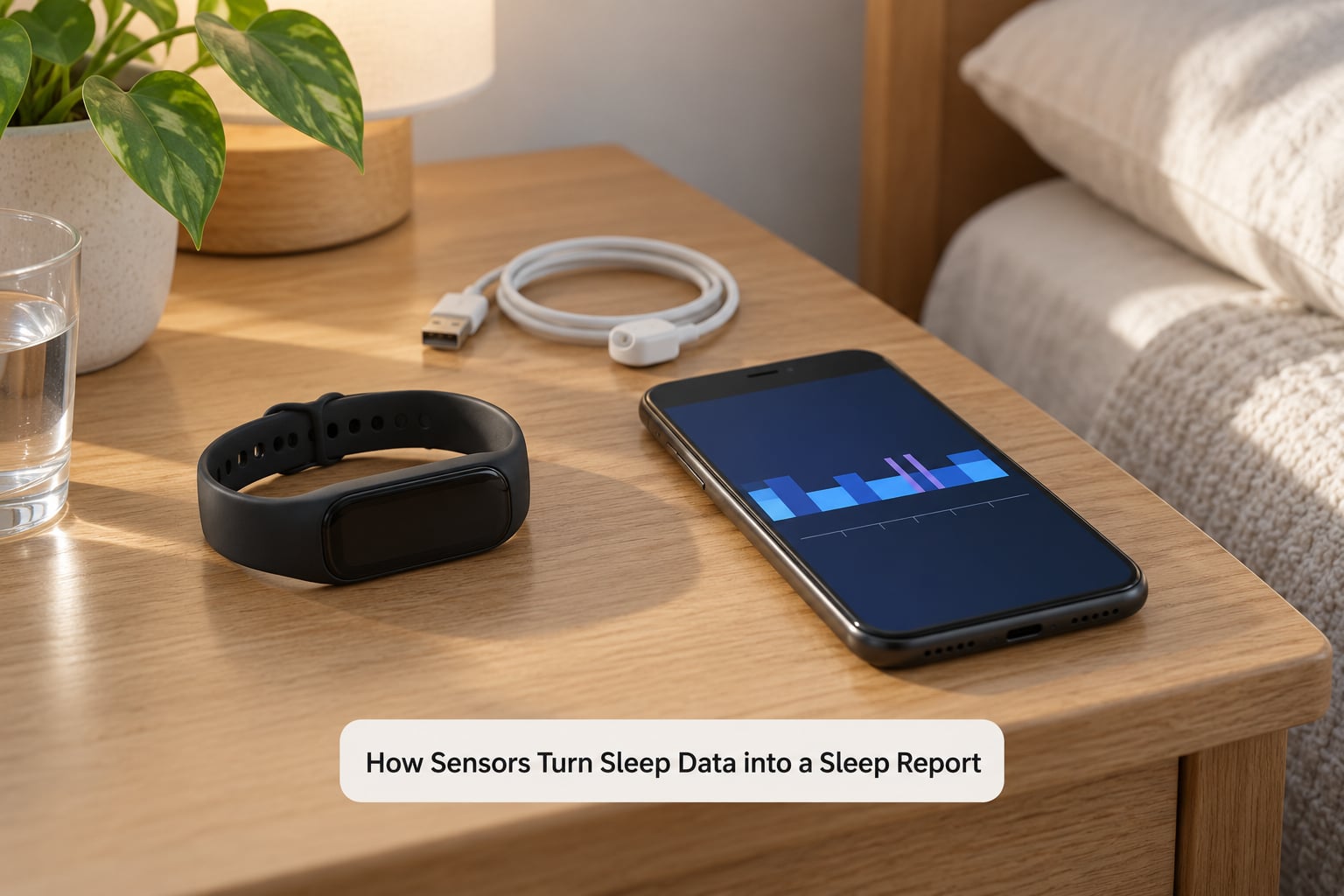 How Sensors Turn Sleep Data into a Sleep Report