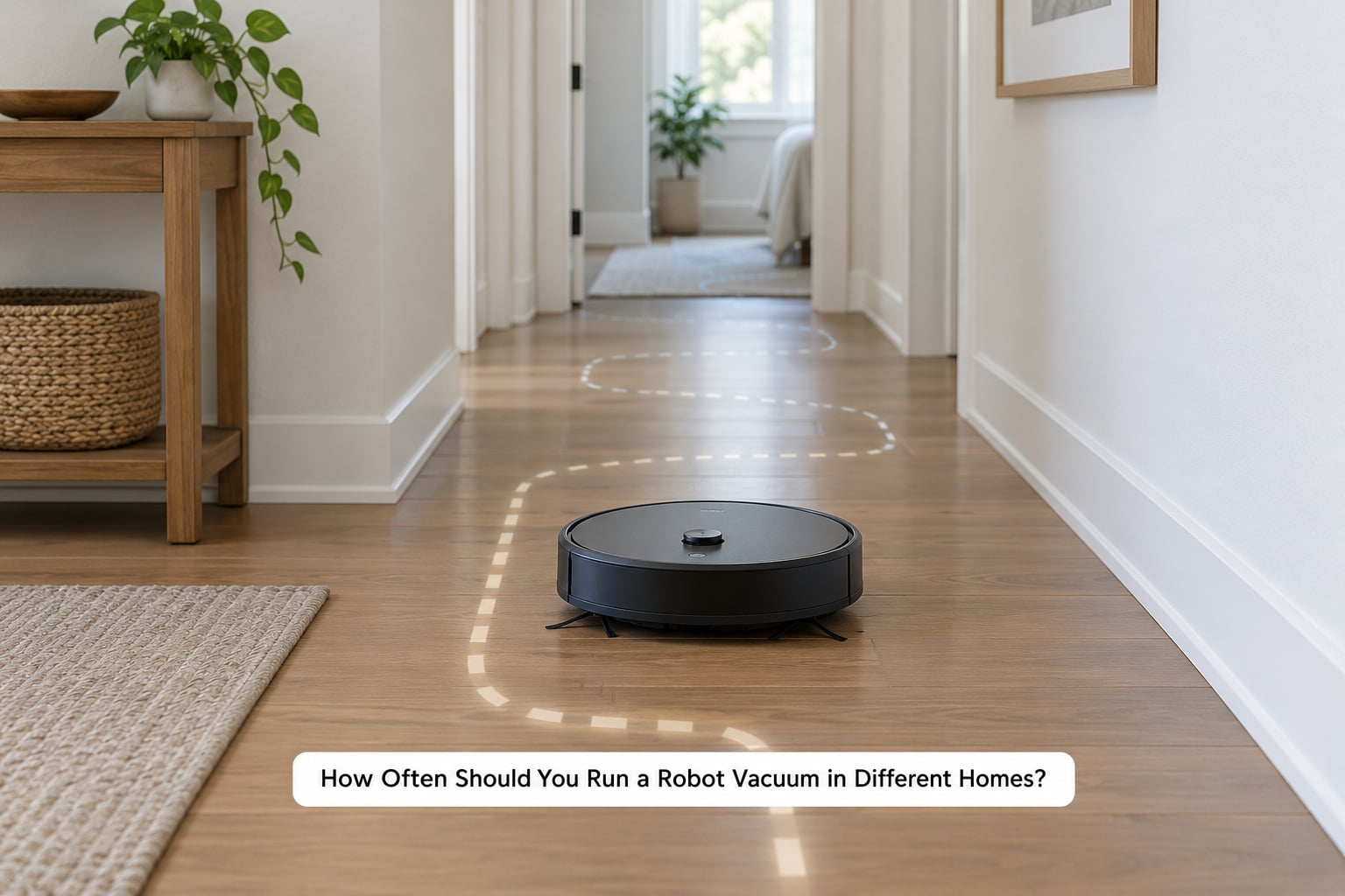 How Often Should You Run a Robot Vacuum in Different Homes?