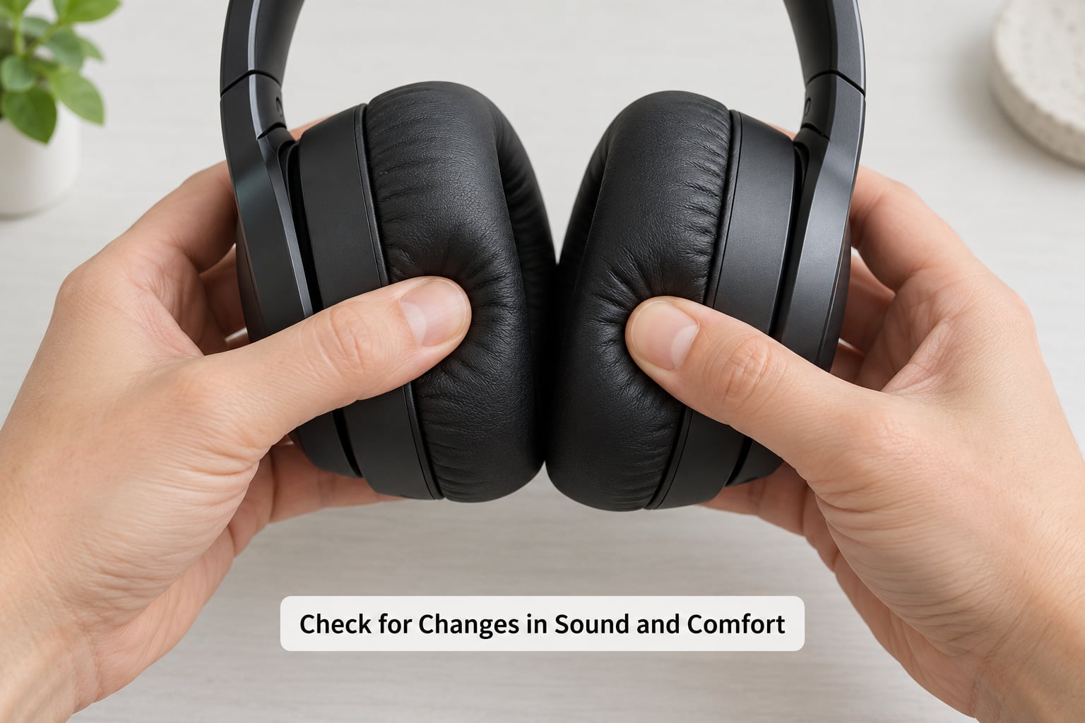 Check for Changes in Sound and Comfort