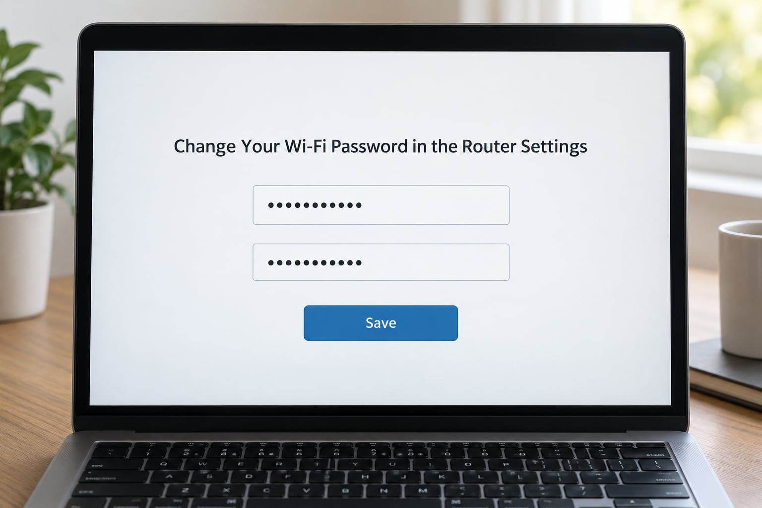 Change Your Wi-Fi Password in the Router Settings