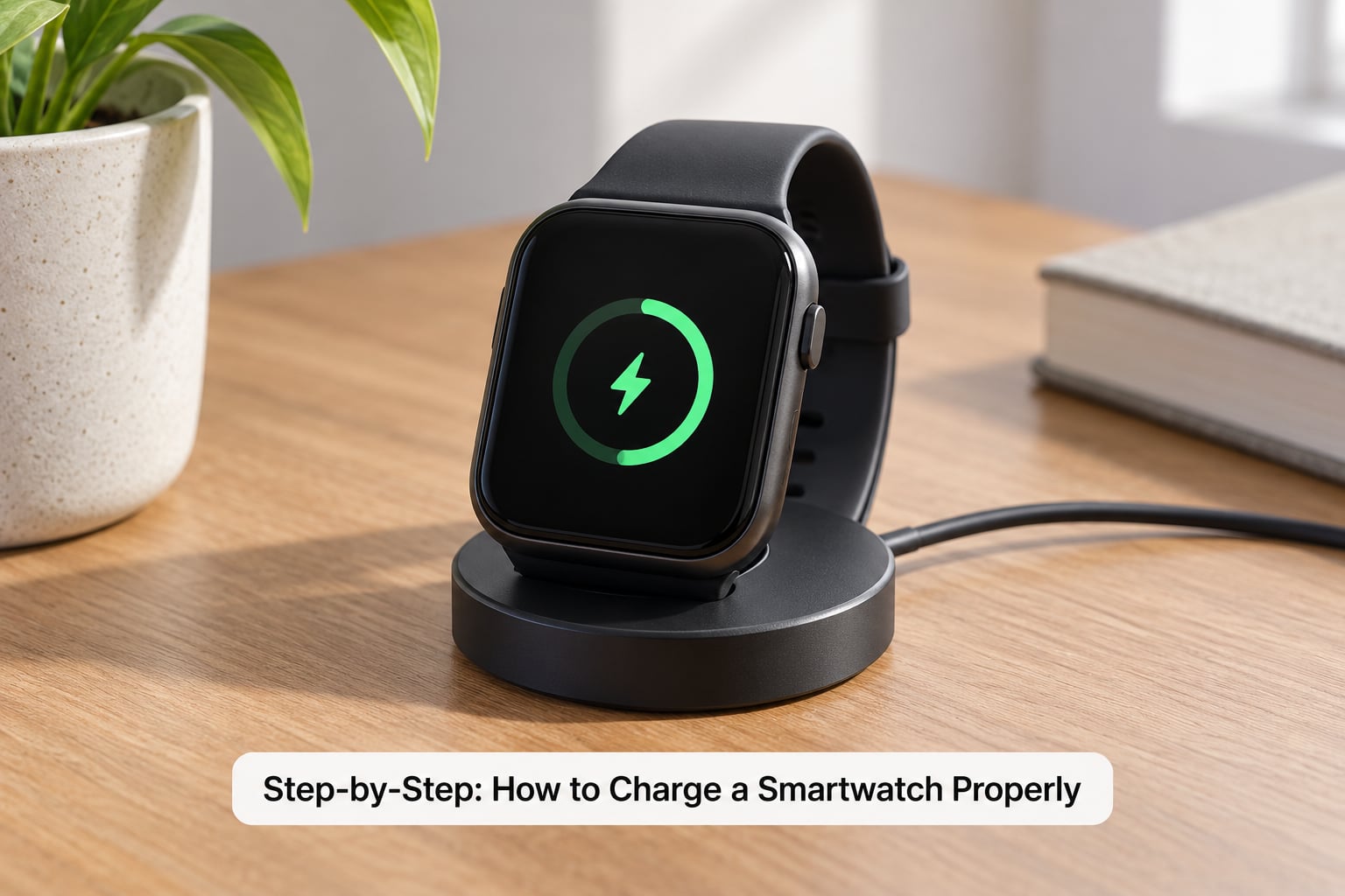 Step-by-Step: How to Charge a Smartwatch Properly