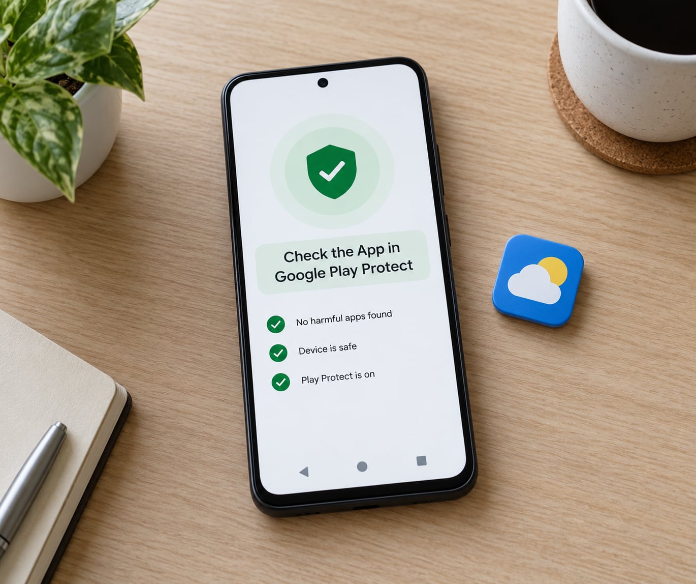 Check the App in Google Play Protect