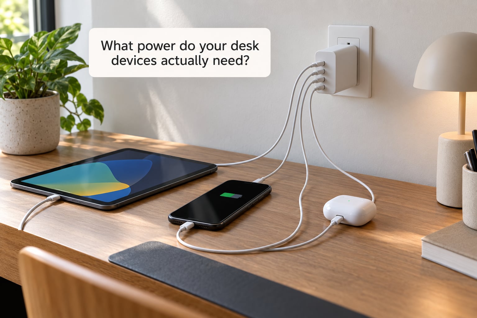 What power do your desk devices actually need?