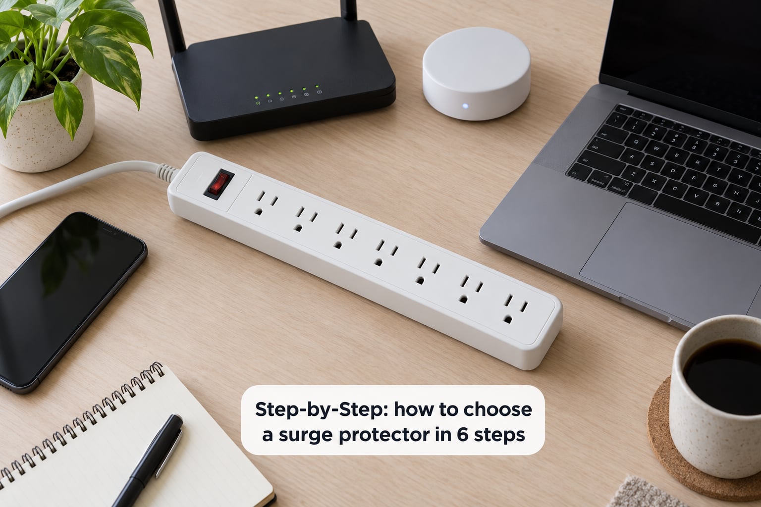 Step-by-Step: how to choose a surge protector in 6 steps