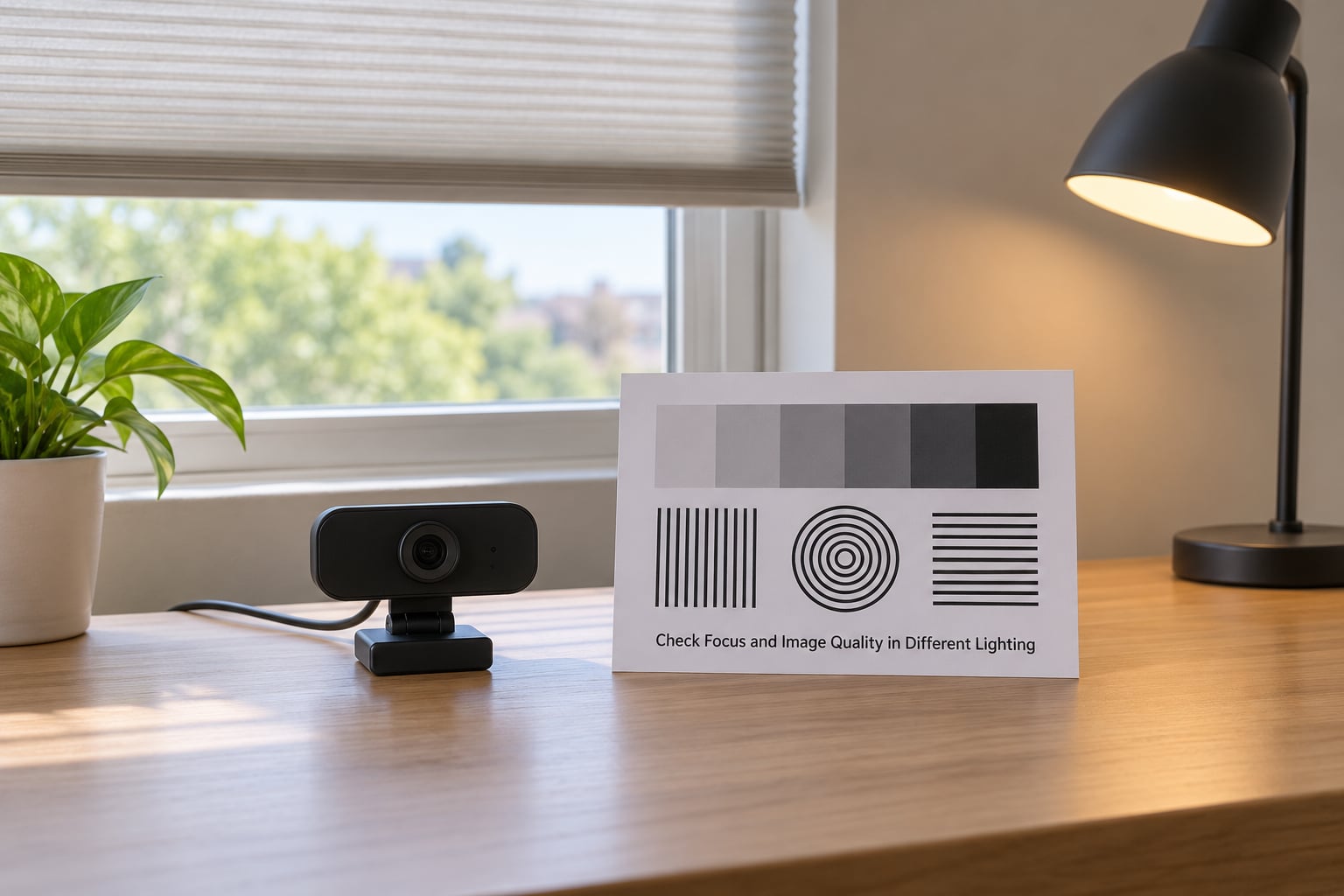 Check Focus and Image Quality in Different Lighting