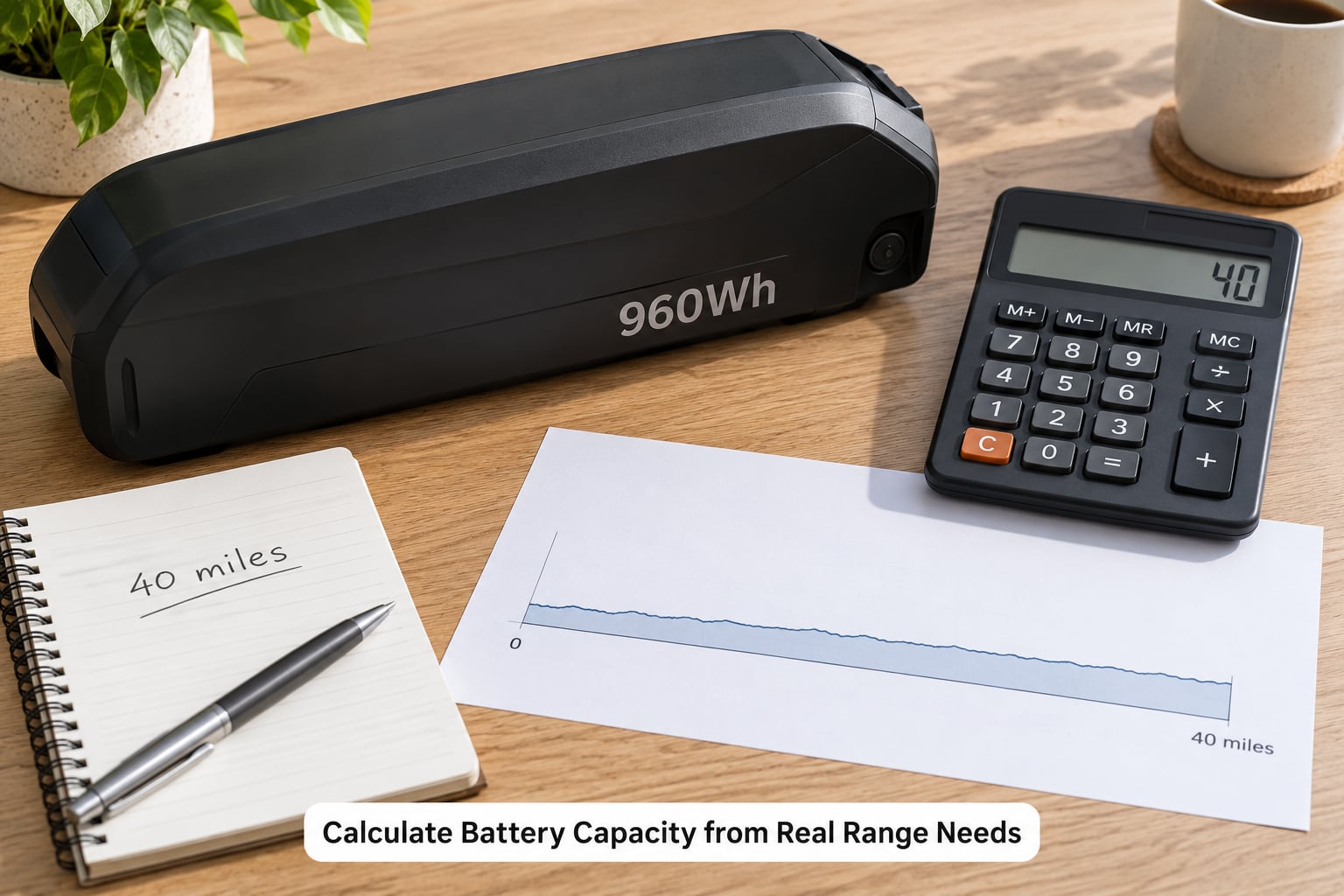 Calculate Battery Capacity from Real Range Needs