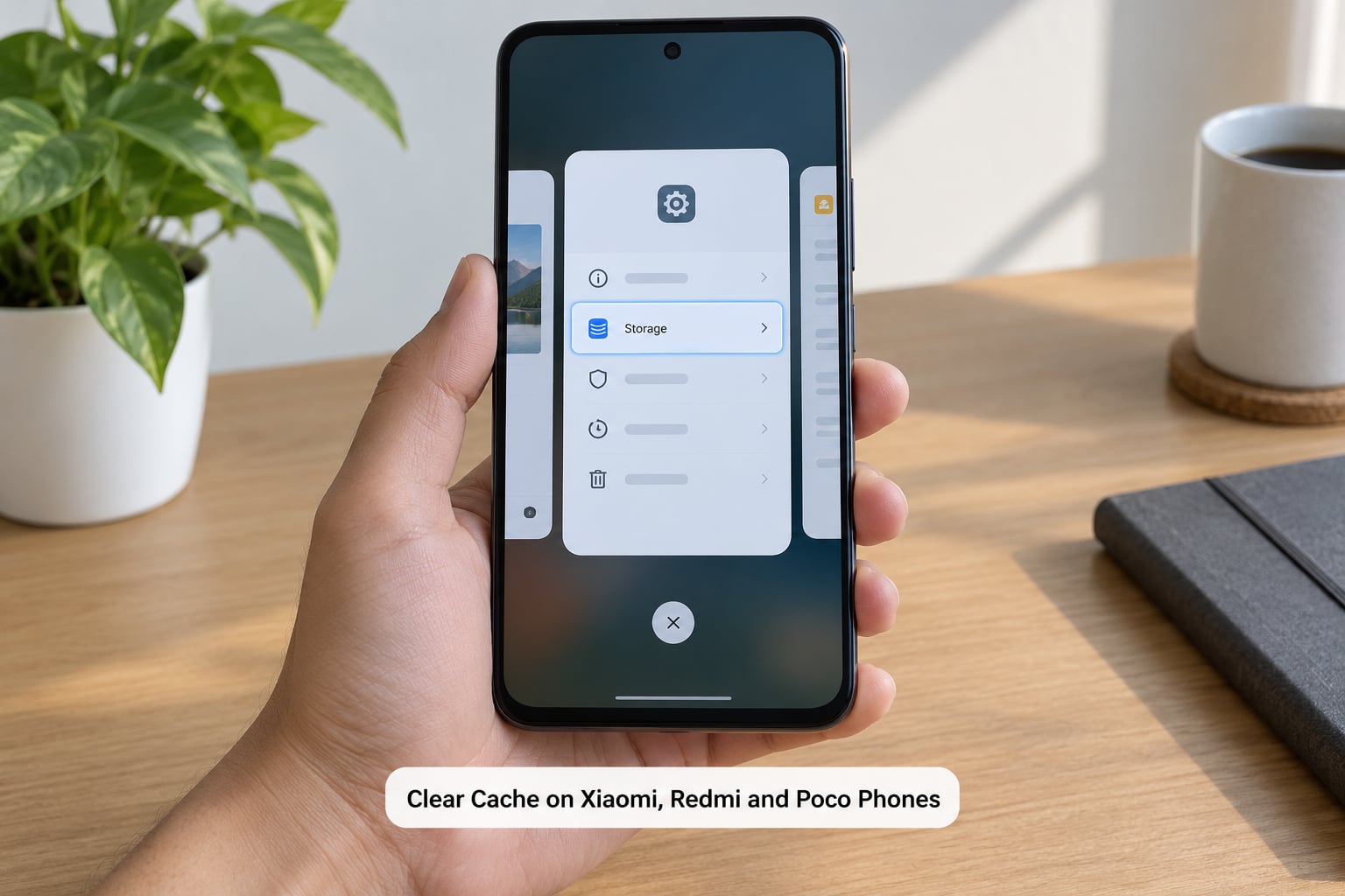 Clear Cache on Xiaomi, Redmi and Poco Phones