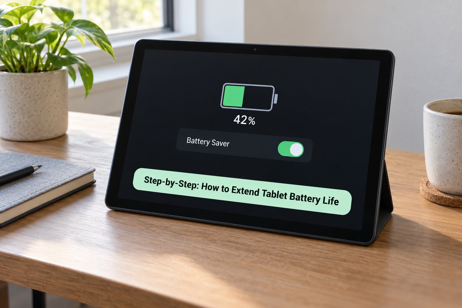 Step-by-Step: How to Extend Tablet Battery Life