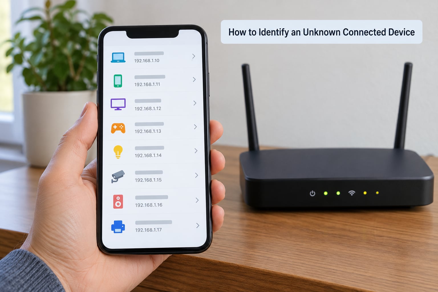 How to Identify an Unknown Connected Device