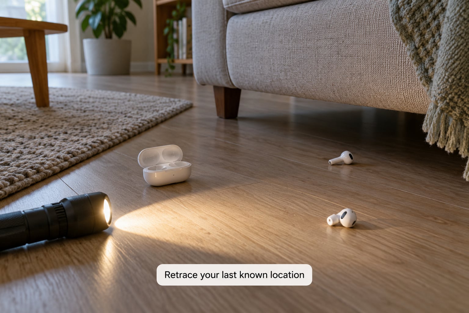 Retrace your last known location