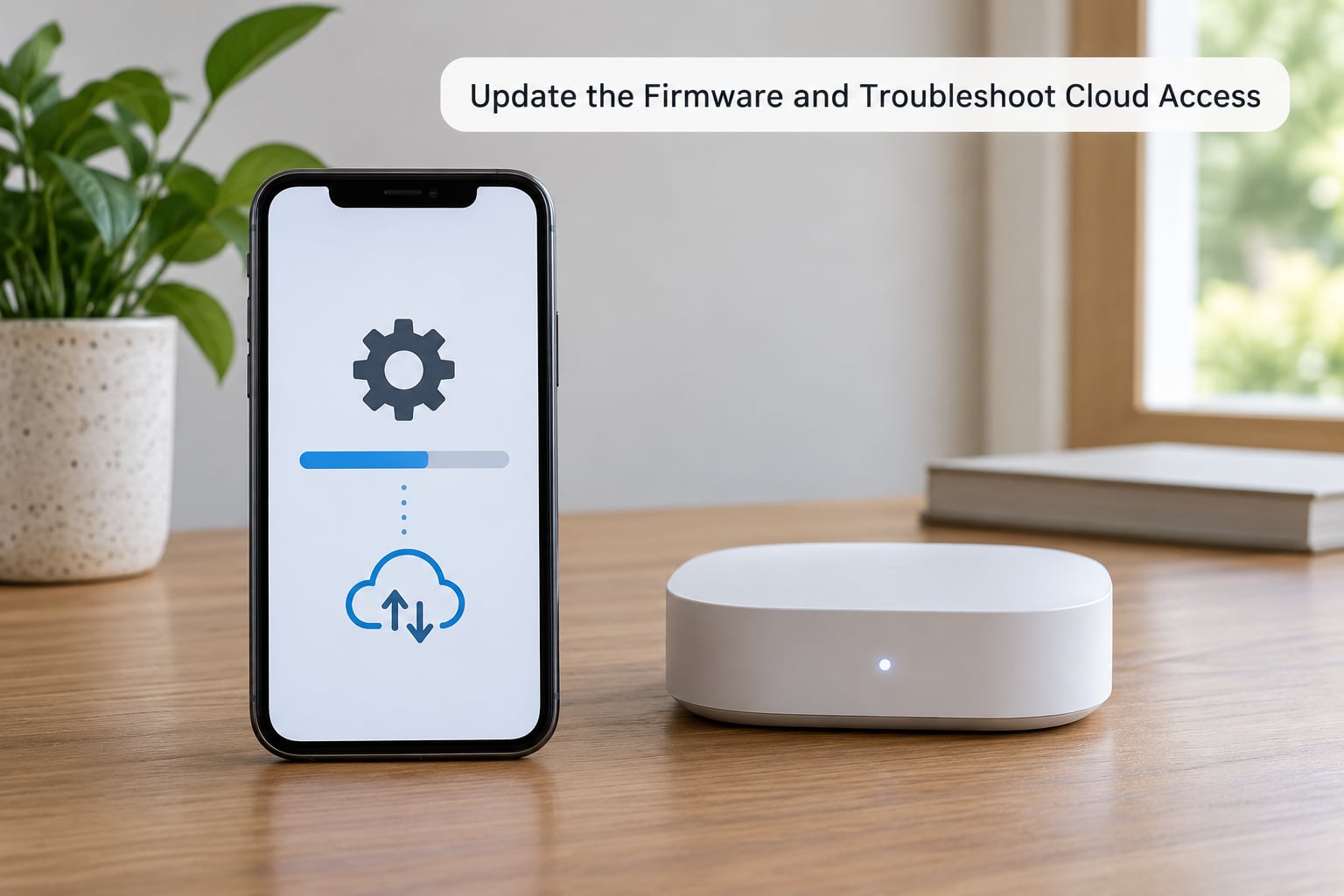 Update the Firmware and Troubleshoot Cloud Access