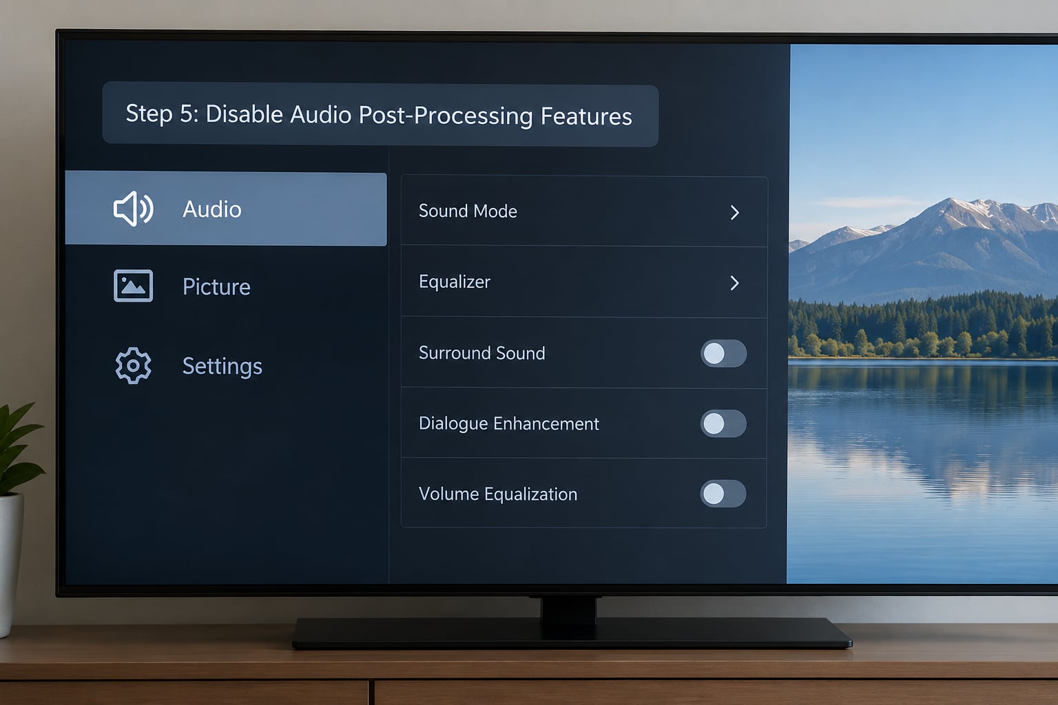 Step 5: Disable Audio Post-Processing Features