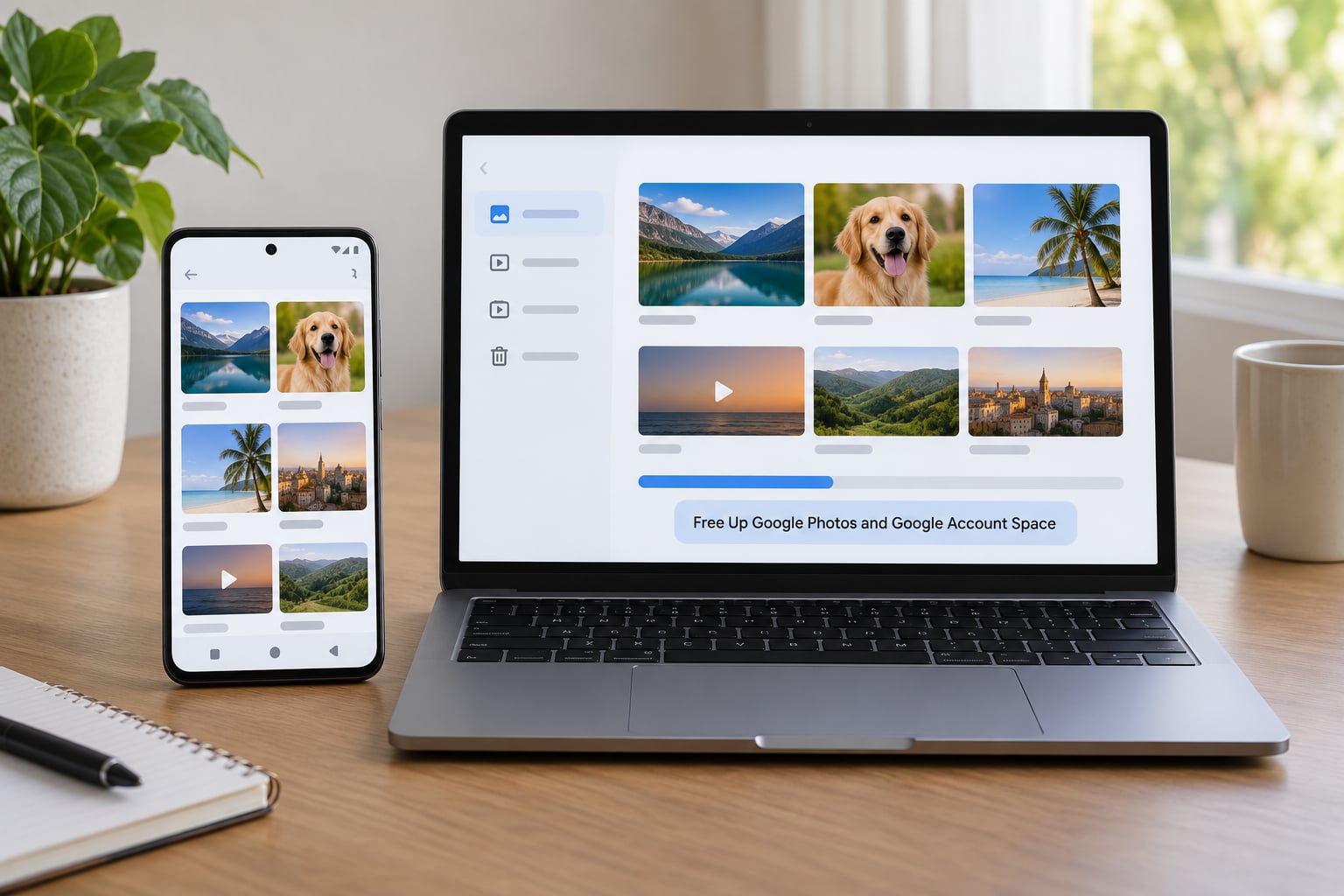 Free Up Google Photos and Google Account Space