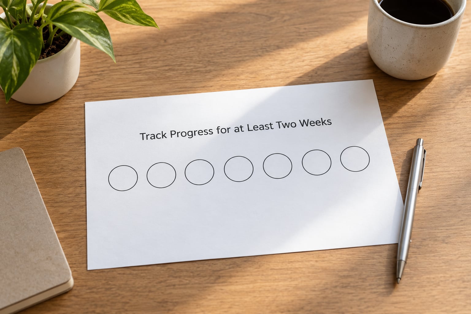 Track Progress for at Least Two Weeks