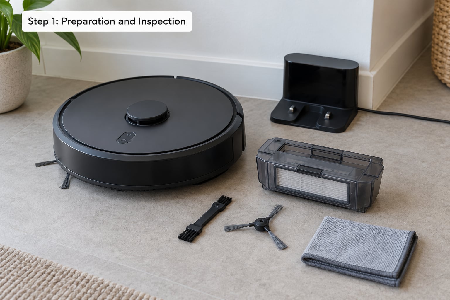 Step 1: Preparation and Inspection