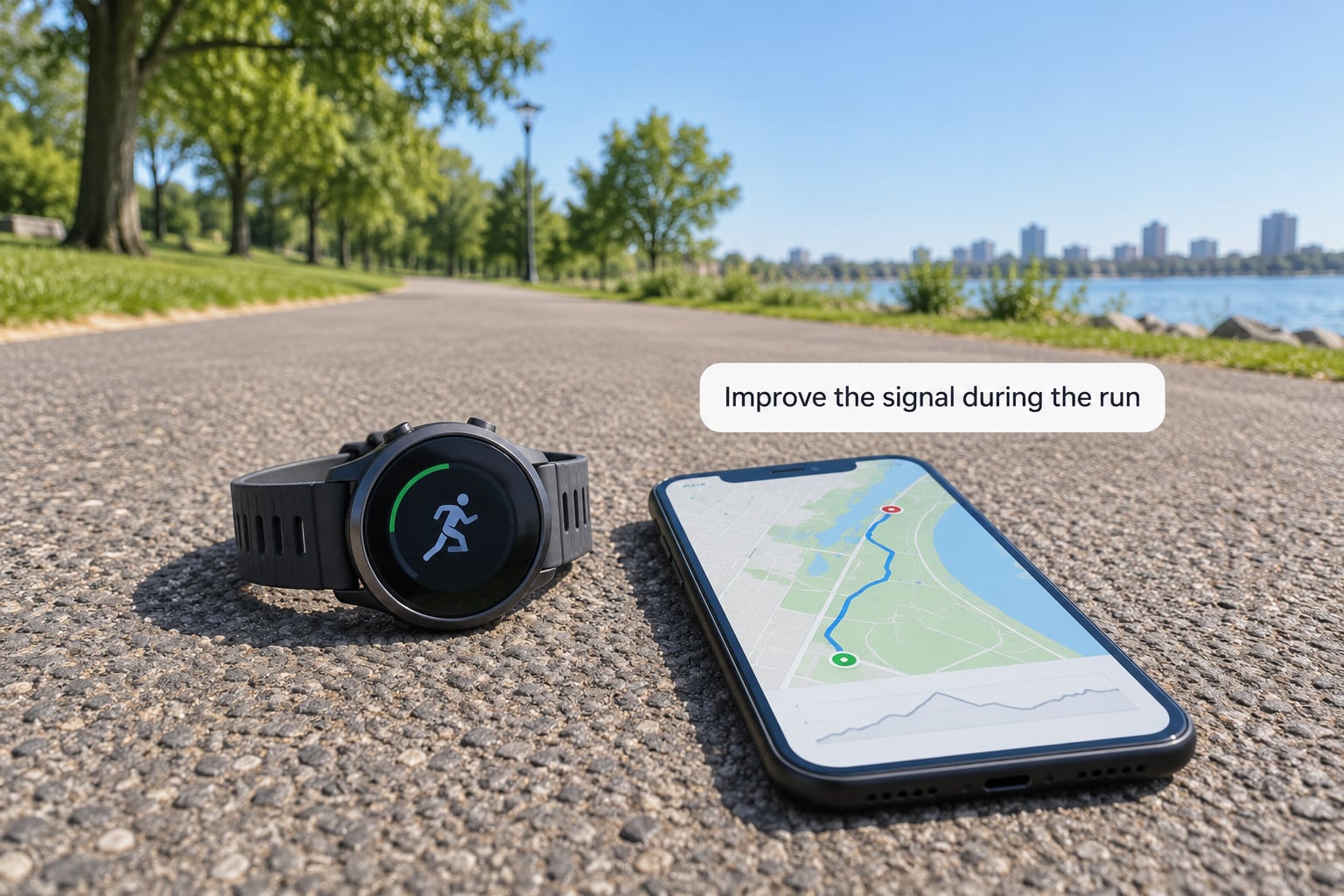 Improve the signal during the run