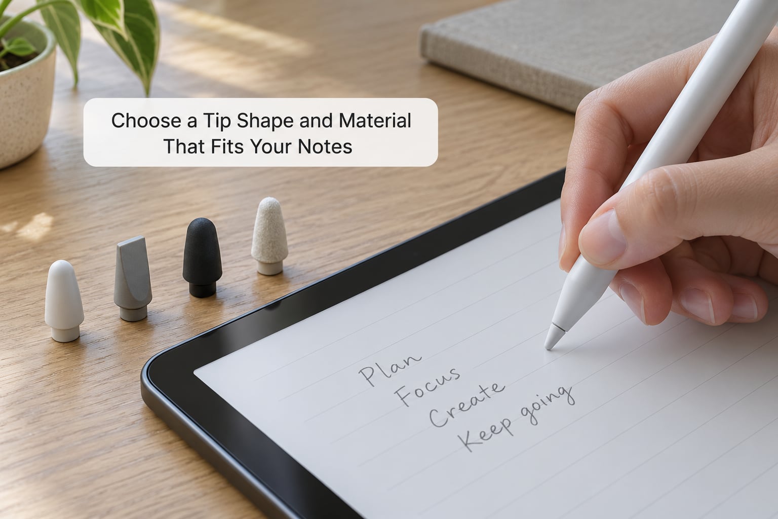 Choose a Tip Shape and Material That Fits Your Notes