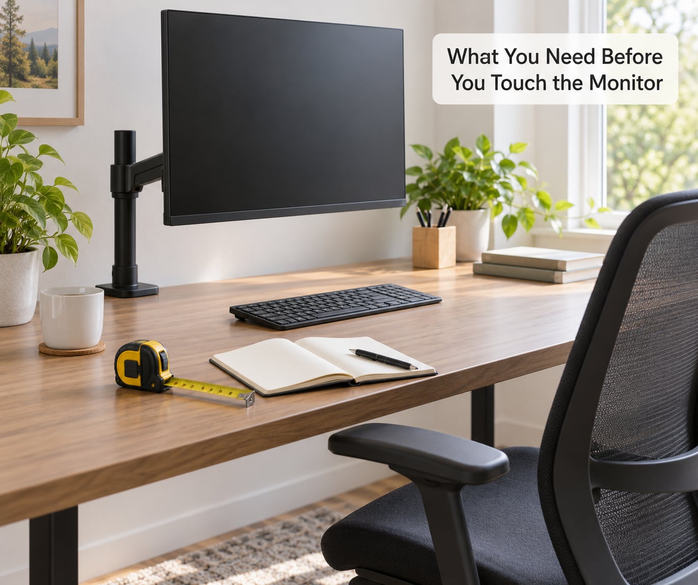 What You Need Before You Touch the Monitor