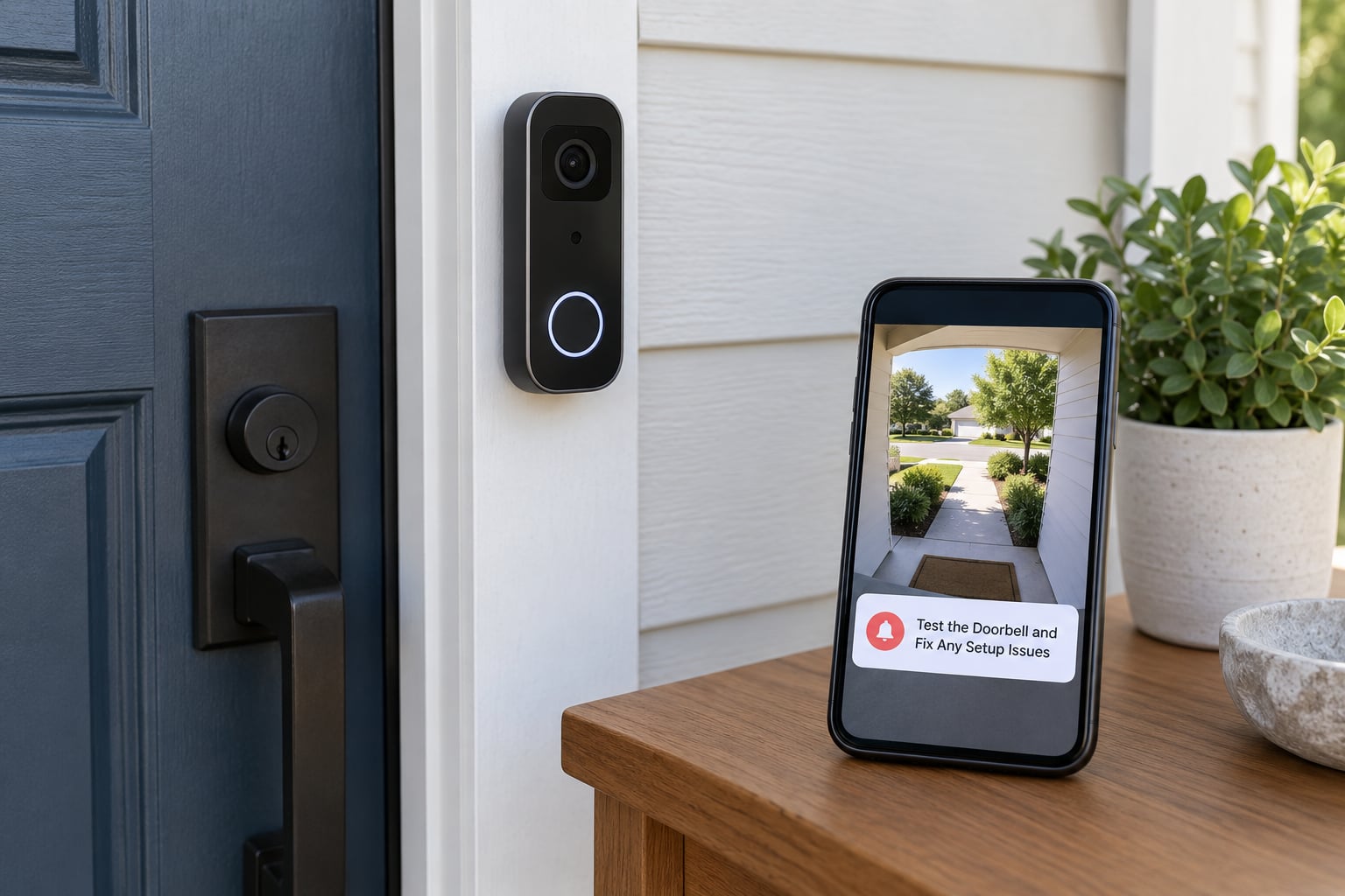 Test the Doorbell and Fix Any Setup Issues