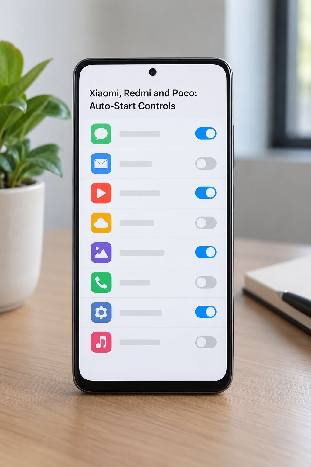 Xiaomi, Redmi and Poco: Auto-Start Controls