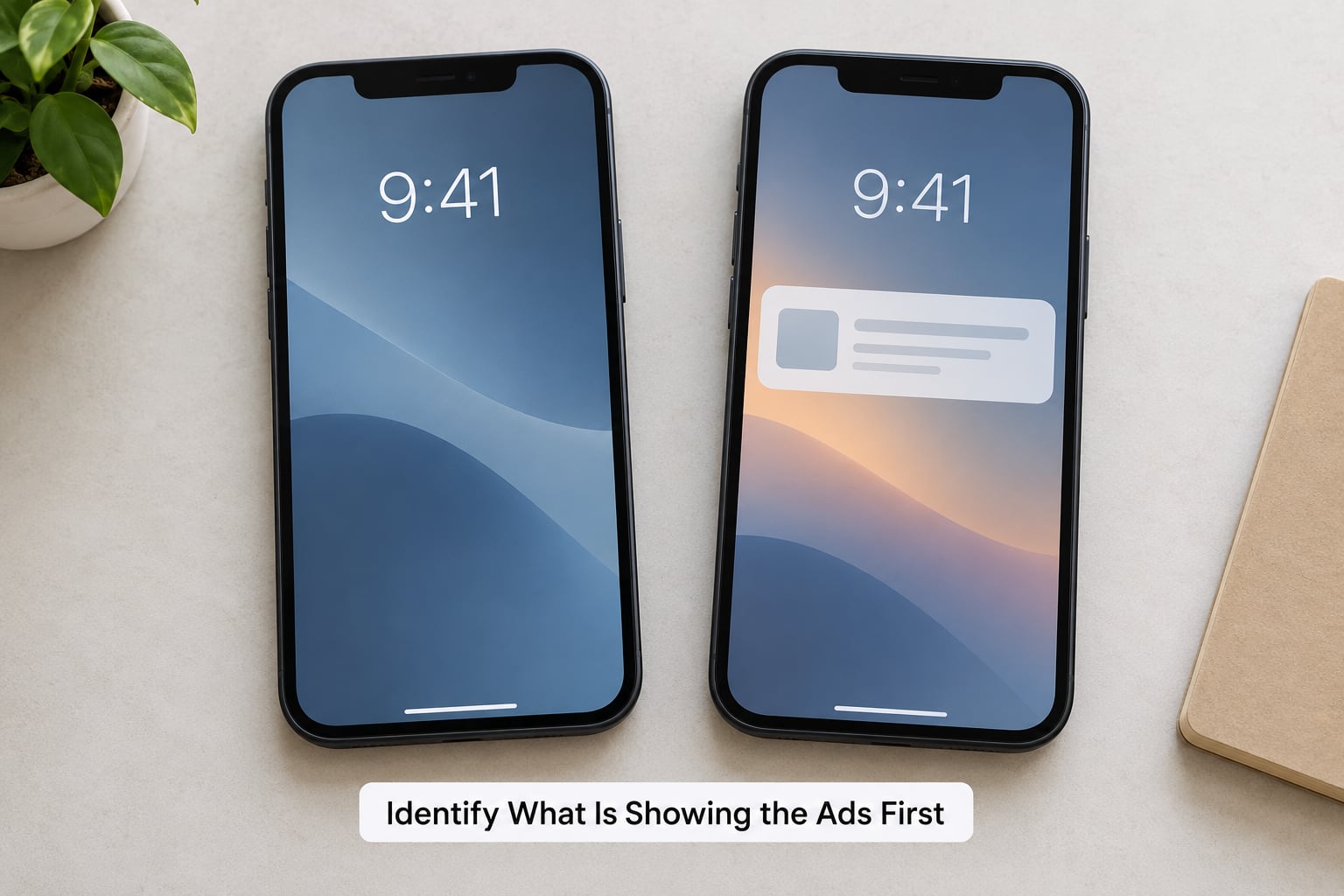 Identify What Is Showing the Ads First